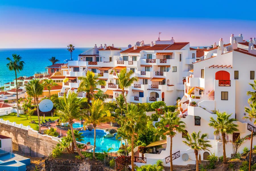 Puerto de Santiago city,  Atlantic Ocean coast, Tenerife, Canary island, Spain