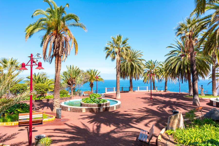 Taoro park in Puerto de la Cruz, Tenerife, Canary islands, Spain