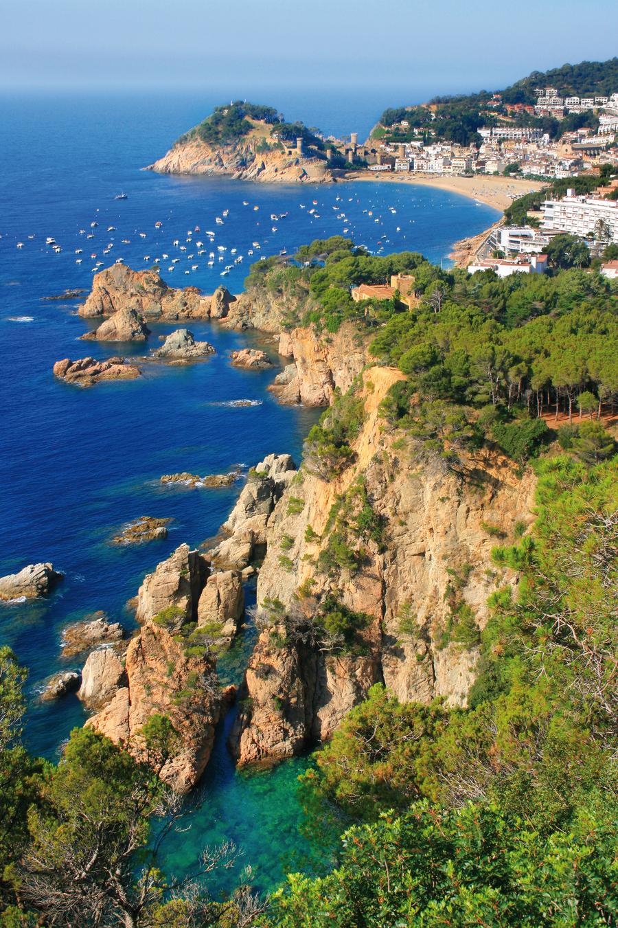Tossa de Mar (Costa Brava, Katalonien, Spanien)