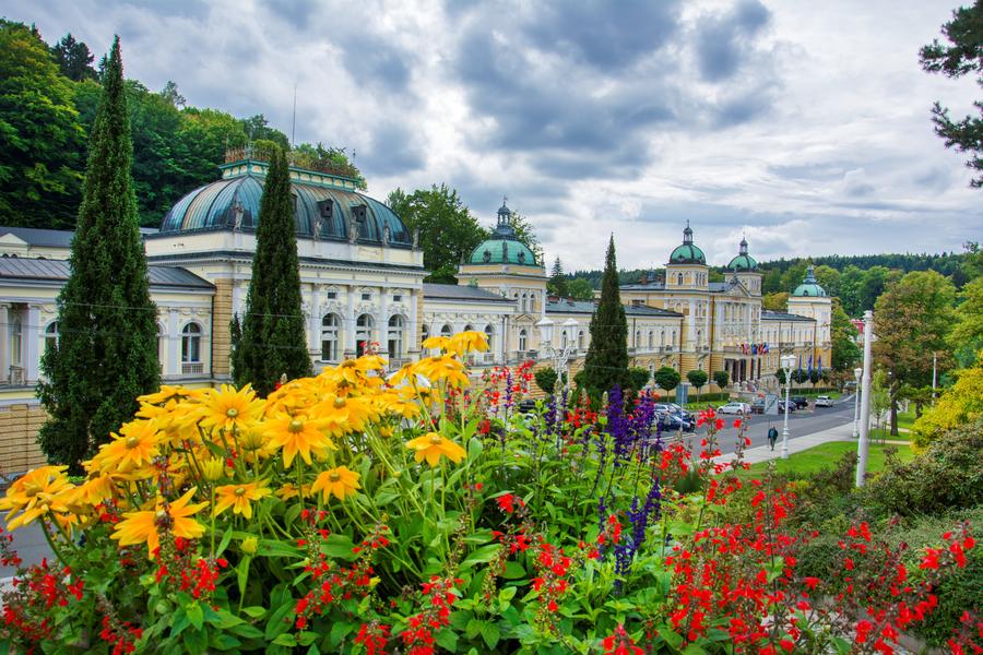 Spa architecture - Marianske Lazne (Marienbad) - Czech Republic