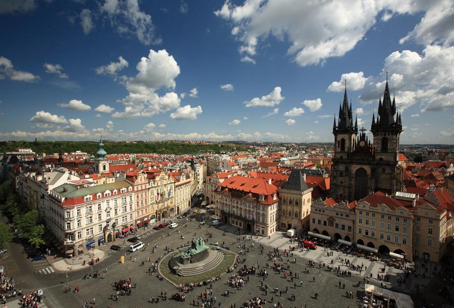 Altstädter Ring in Prag, Tschechische Republik