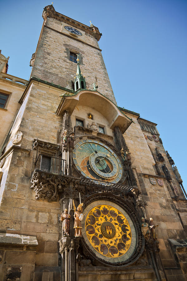 Astronomical Clock in Prague, the Czech Republic