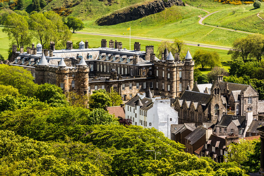 Holyrood Palace,Edinburgh, Scotland, UK, Europe:  Landmark of Edinburgh