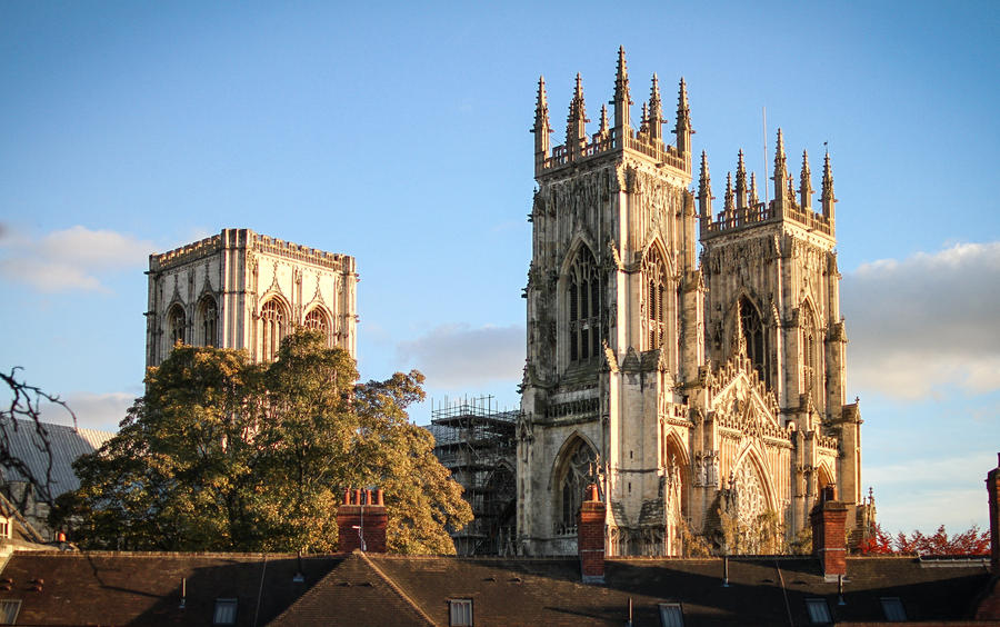 York minister, the largest gothic cathedral in Northern Europe