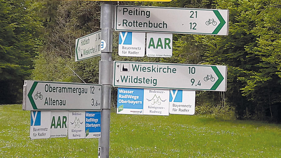 Radweg Bodensee-Königssee