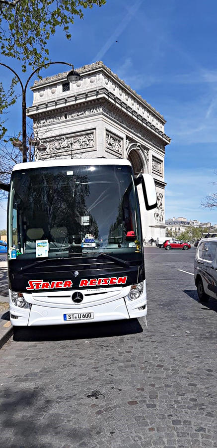 Reisebus Paris