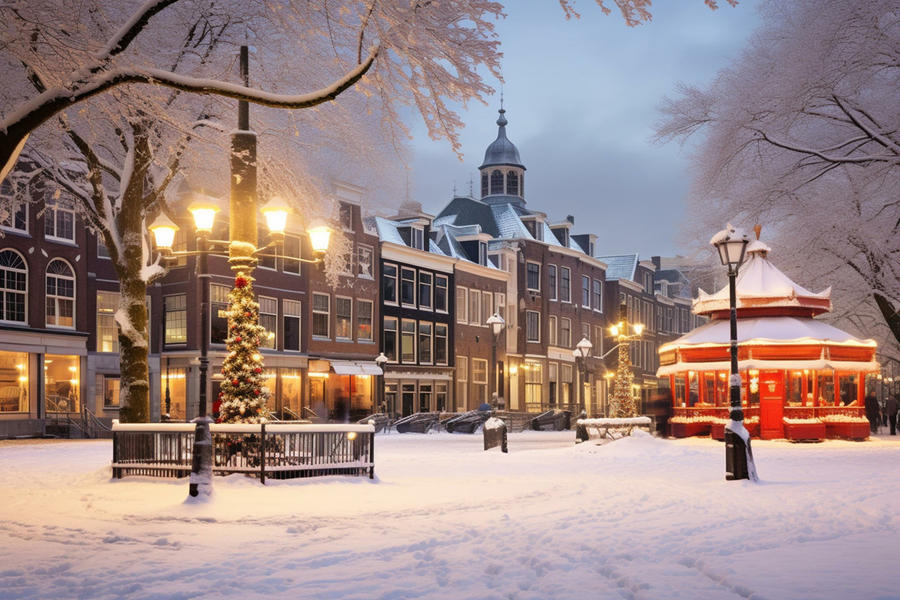 Winterwochenende in Den Haag, Scheveningen und Delft