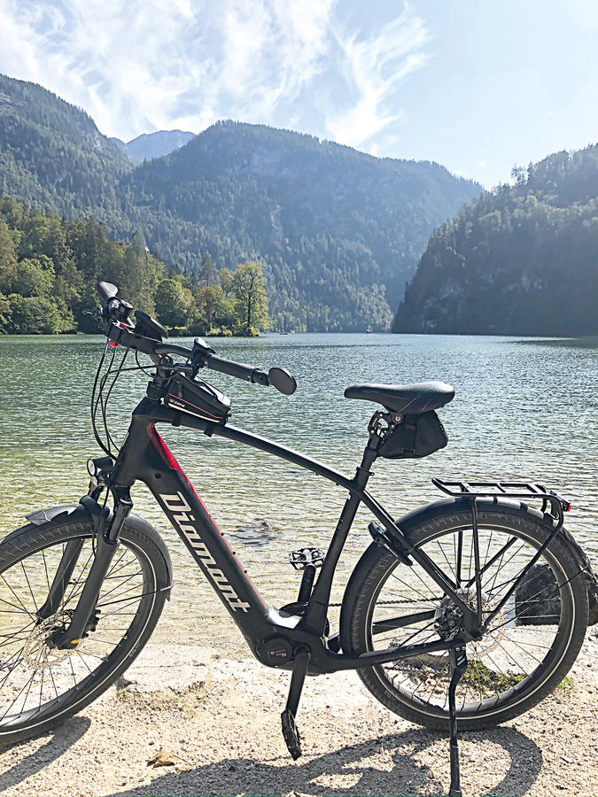 Fahrrad am See