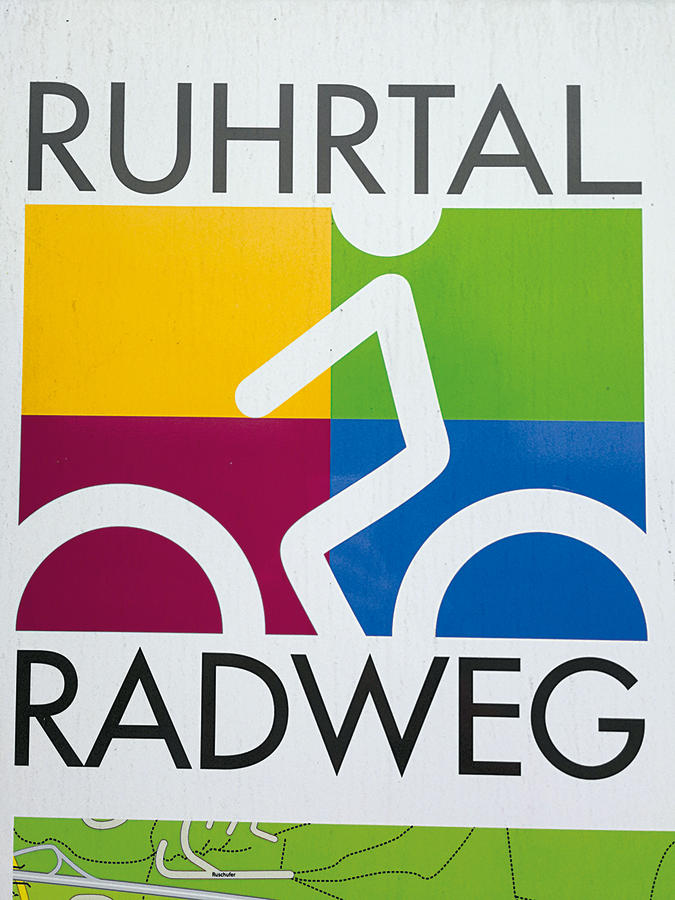 Ruhrtal-Radweg Logo