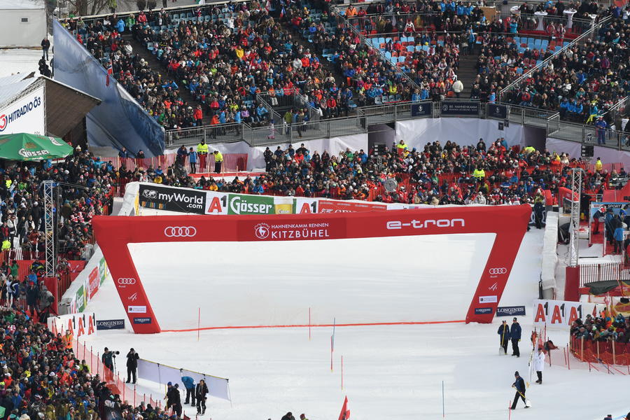 Abfahrt Kitzbühel
