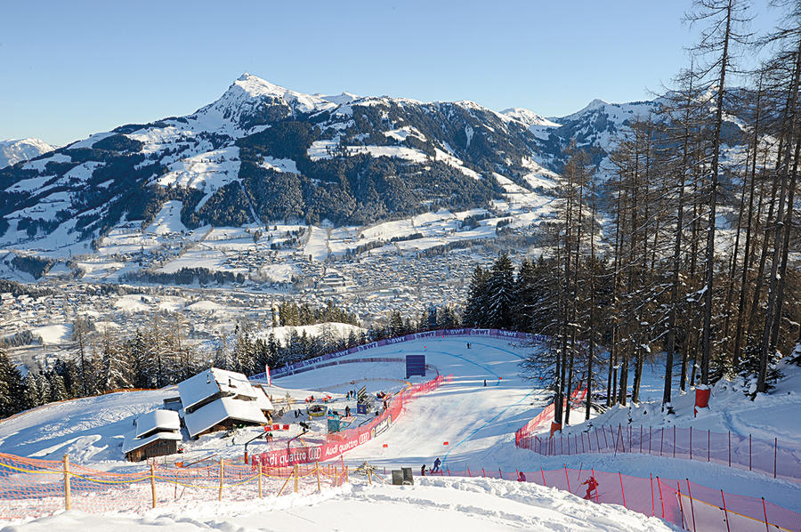 Abfahrt Kitzbühel