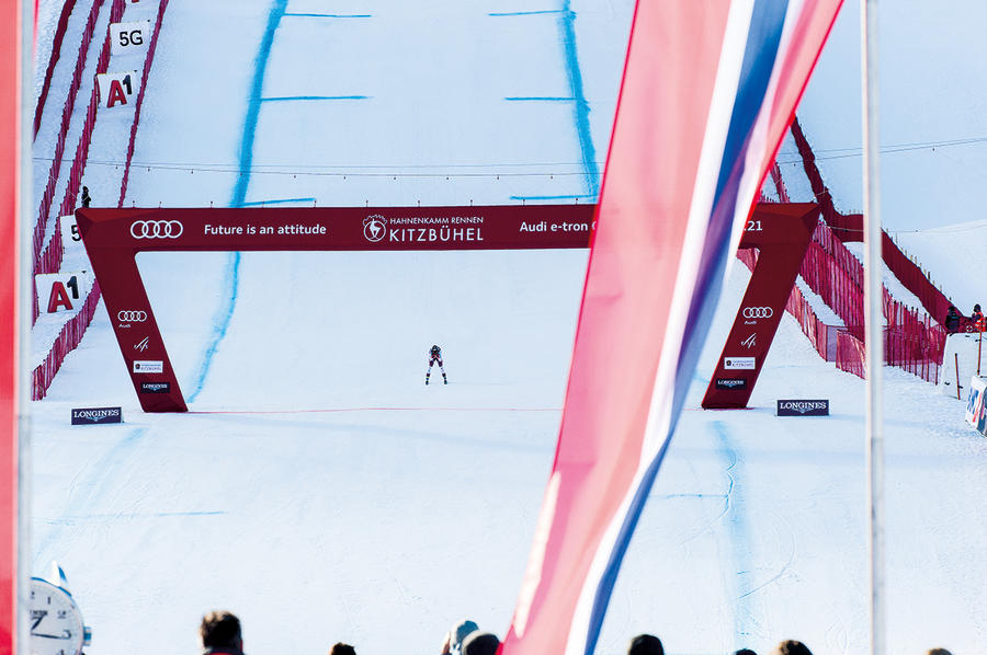 Abfahrt Kitzbühel
