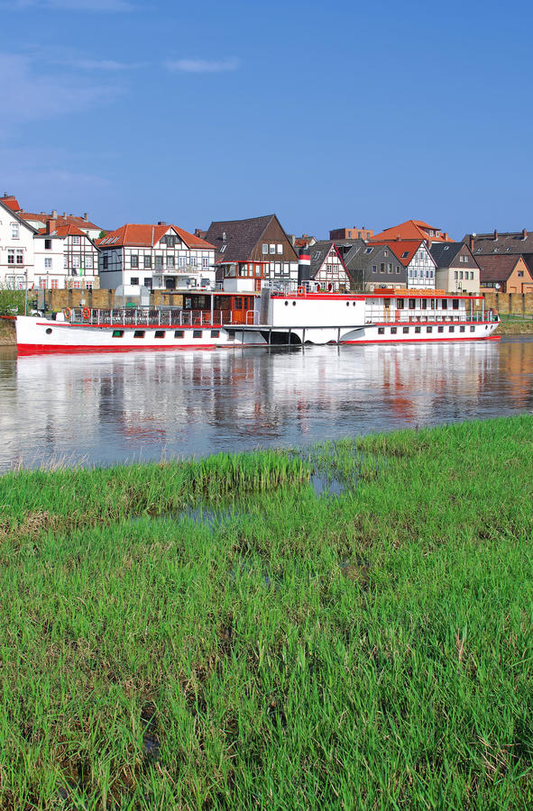 Minden on the River Weser,Weserbergland,Germany