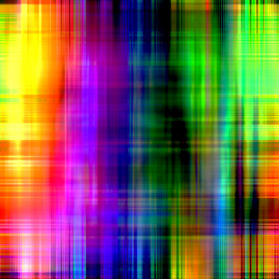 art abstract pattern, vibrant rainbow blurred background