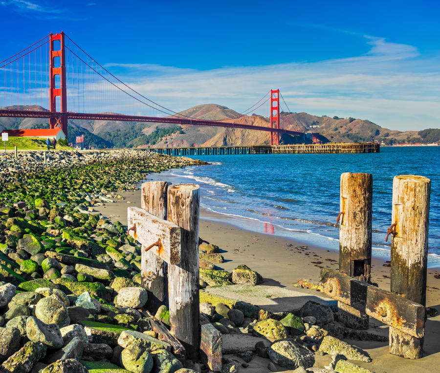 Golden Gate, San Francisco, California, USA.