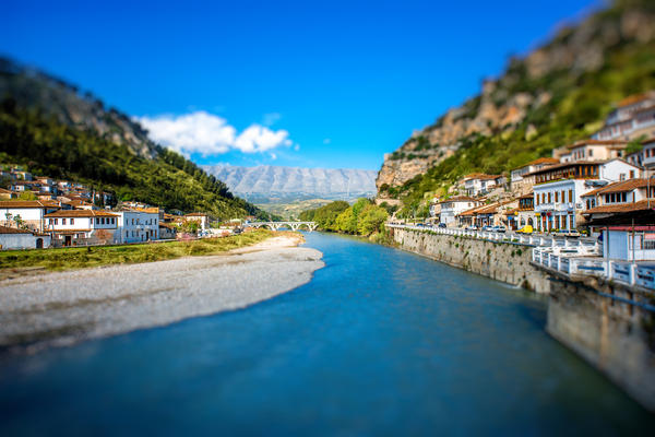 Historic city of Berat in Albania, World Heritage Site by UNESCO