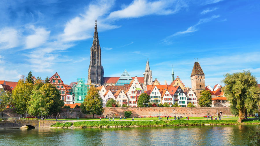 Ulm City Panorama, Germany