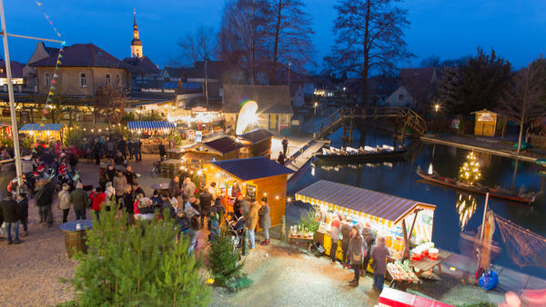 Adventszauber im Spreewald