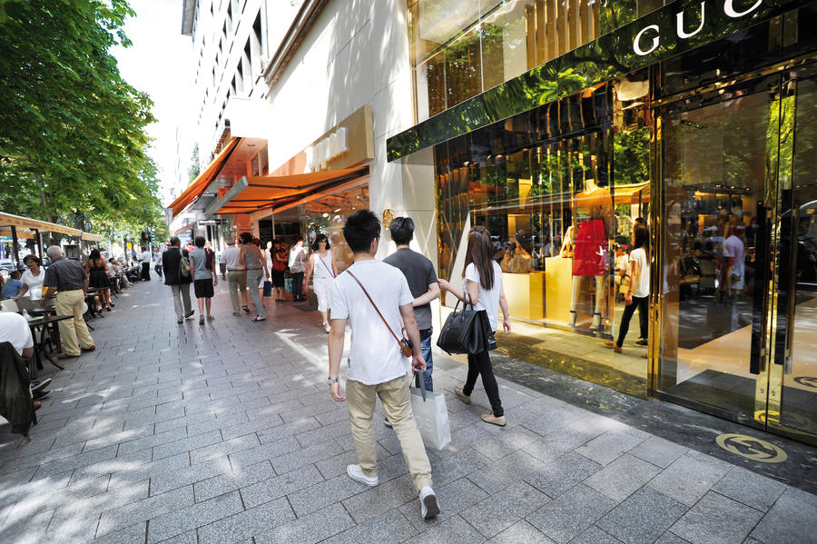Wild river in the Rappenalptal near Bad Hindelang in the Allgäu