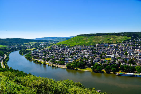 Bernkastel-Kues town on the Moselle