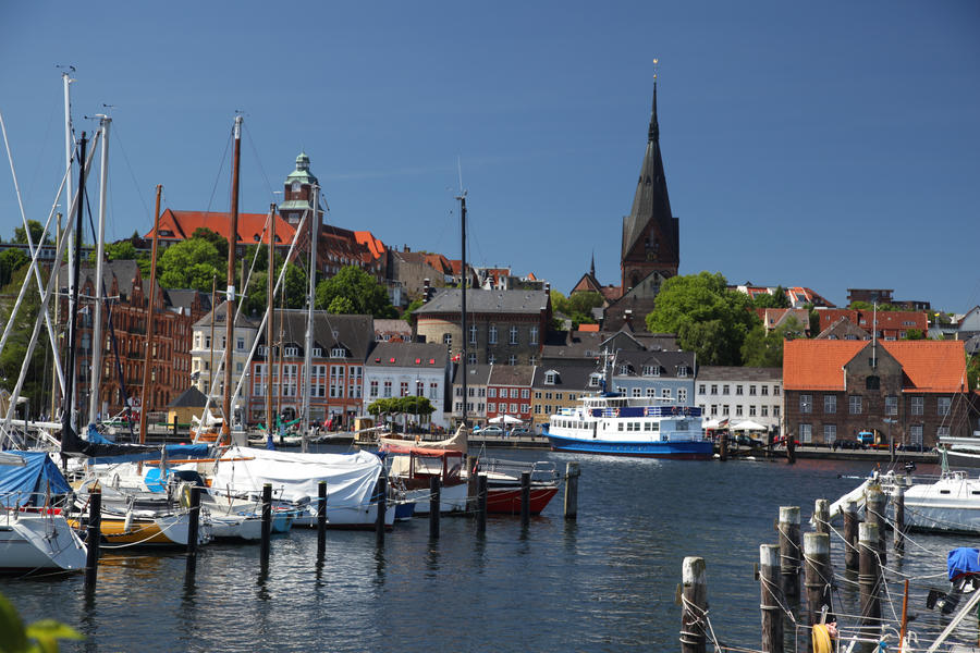 Flensburg - a German city near Danish border.