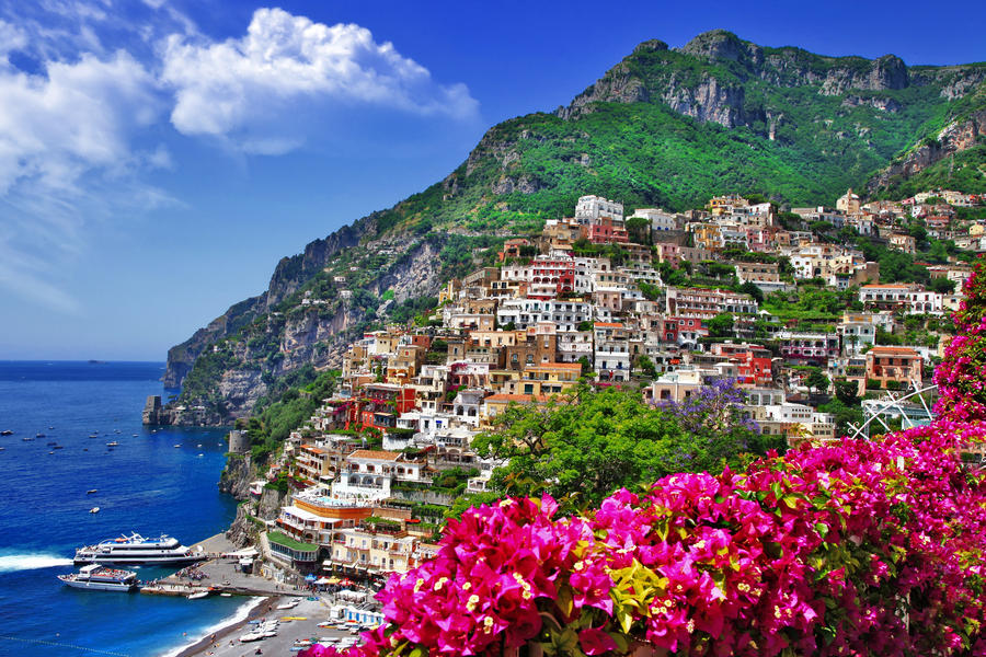 colors of sunny Italy series -Positano