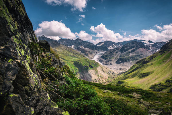 Kaunertaler Gletscher im Sommer