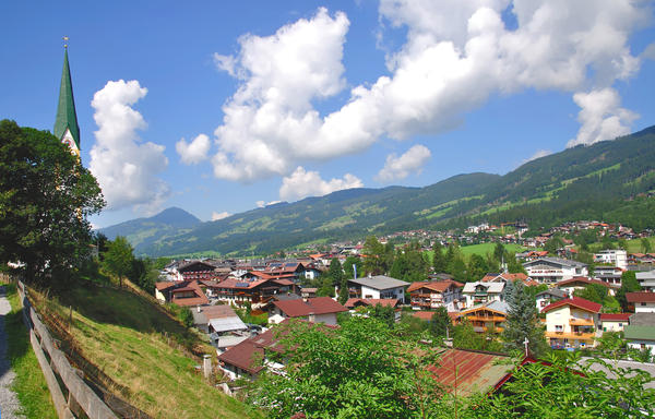 the Village of Kirchberg near Kitzbuehel,Tirol,Austria