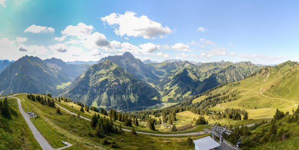 Fellhorn-View - Hoher Ifen / Hochifen, Widderstein and Gottesacker, Kleinwalsertal, Austria