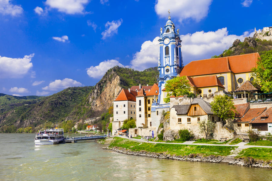 Durnstein near Vienna, lower Austria,  Wachau valley