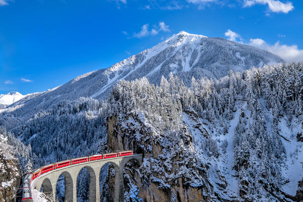 Glacier Express, switzerland