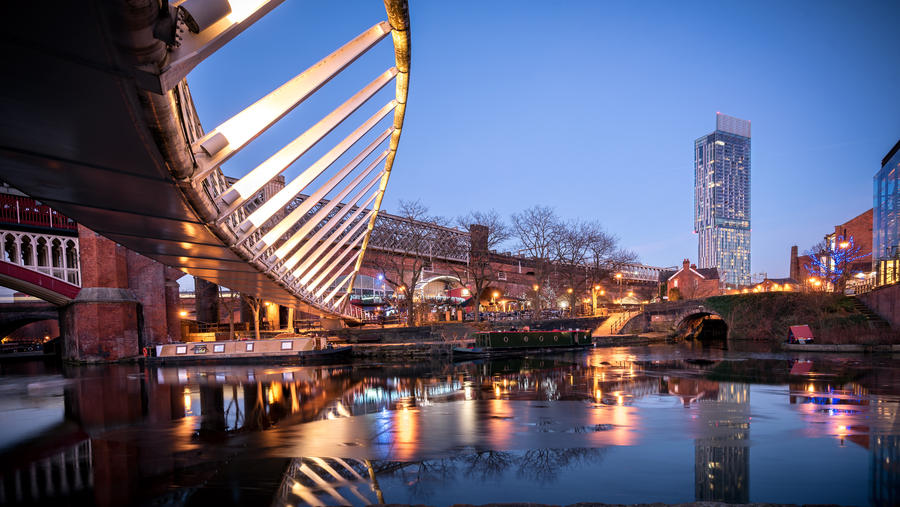 Castlefield is an inner city conservation area of Manchester in North West England. It is bounded by the River Irwell, Quay Street, Deansgate and the Chester Road.