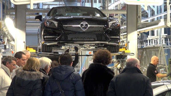 Mercedes-Benz Werksbesichtigung in Bremen
