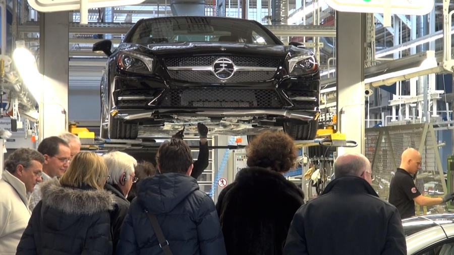 Mercedes-Benz Werksbesichtigung in Bremen