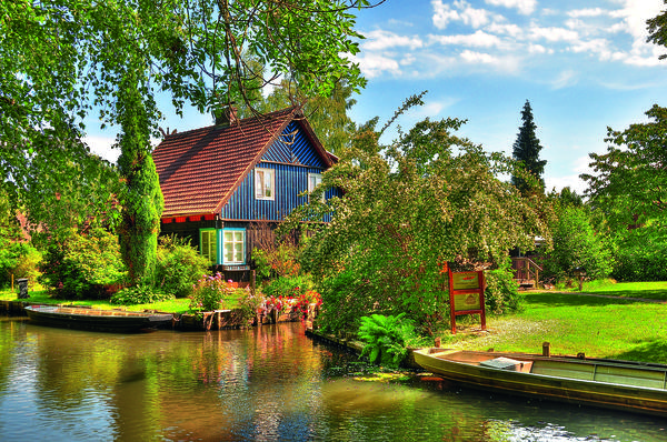 Idyllischer Spreewald