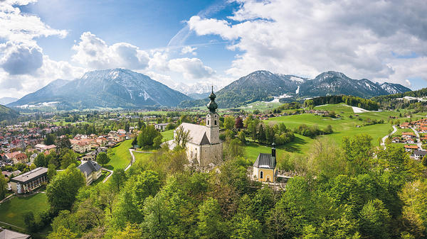 Ruhpolding_Ortsansicht Panorama